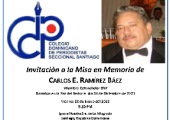 CDP Santiago invita a misa en memoria del periodista Carlos E. Ramírez Báez