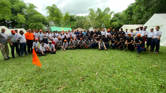 Defensa Civil realiza «Campamento Formando Rescatistas 2022»