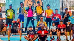 García y Vega ganan open ciclismo VIII Vuelta al Lago, Calizamar entrega recaudación RD$ 165.000 a Hospicio